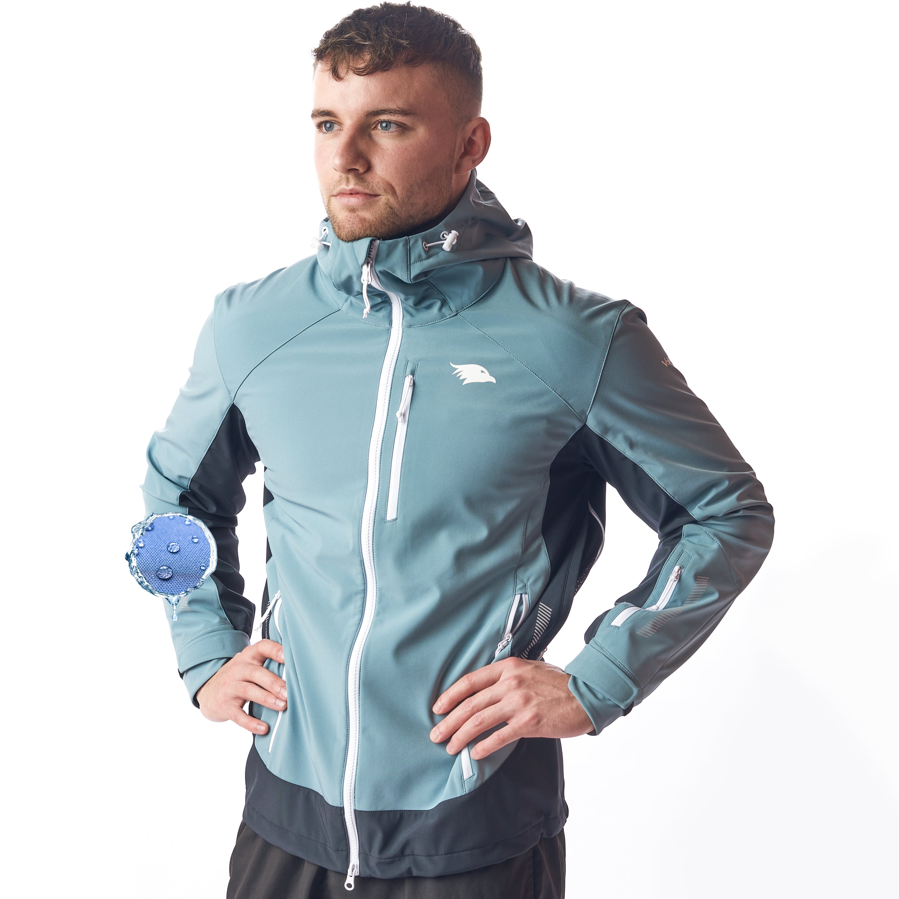 Vollreflektierende Jacke Funktionale Reflektierende Softshelljacke