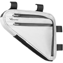 Sacoche De Cadre De Vélo étanche Rhinowalk – Forme Triangulaire, Blanc – Pour Accessoires, Téléphone, Outils – Cyclisme Urbain Ou Route - 1