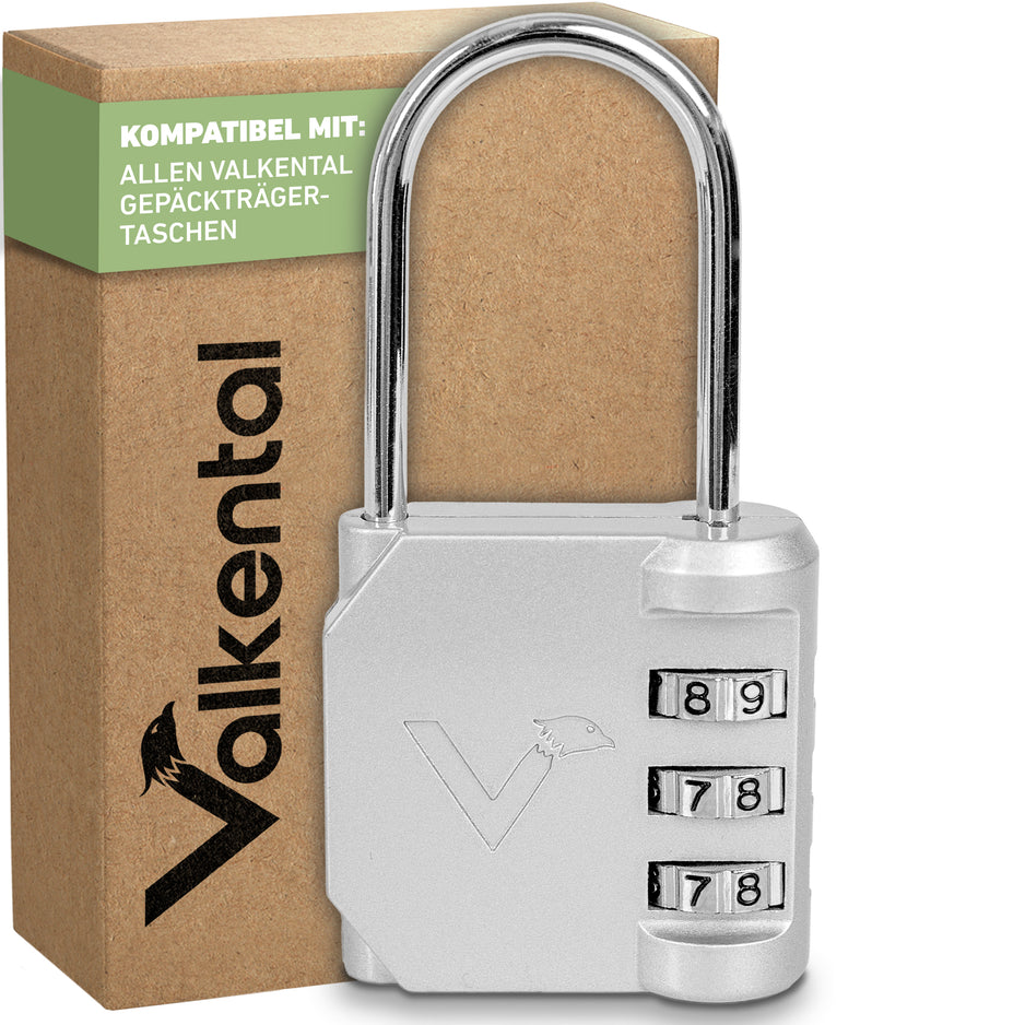 fahrradtaschen schloss Schloss für Fahrradtaschen mit Zahlenkombination | Valkental – VALKENTAL.com