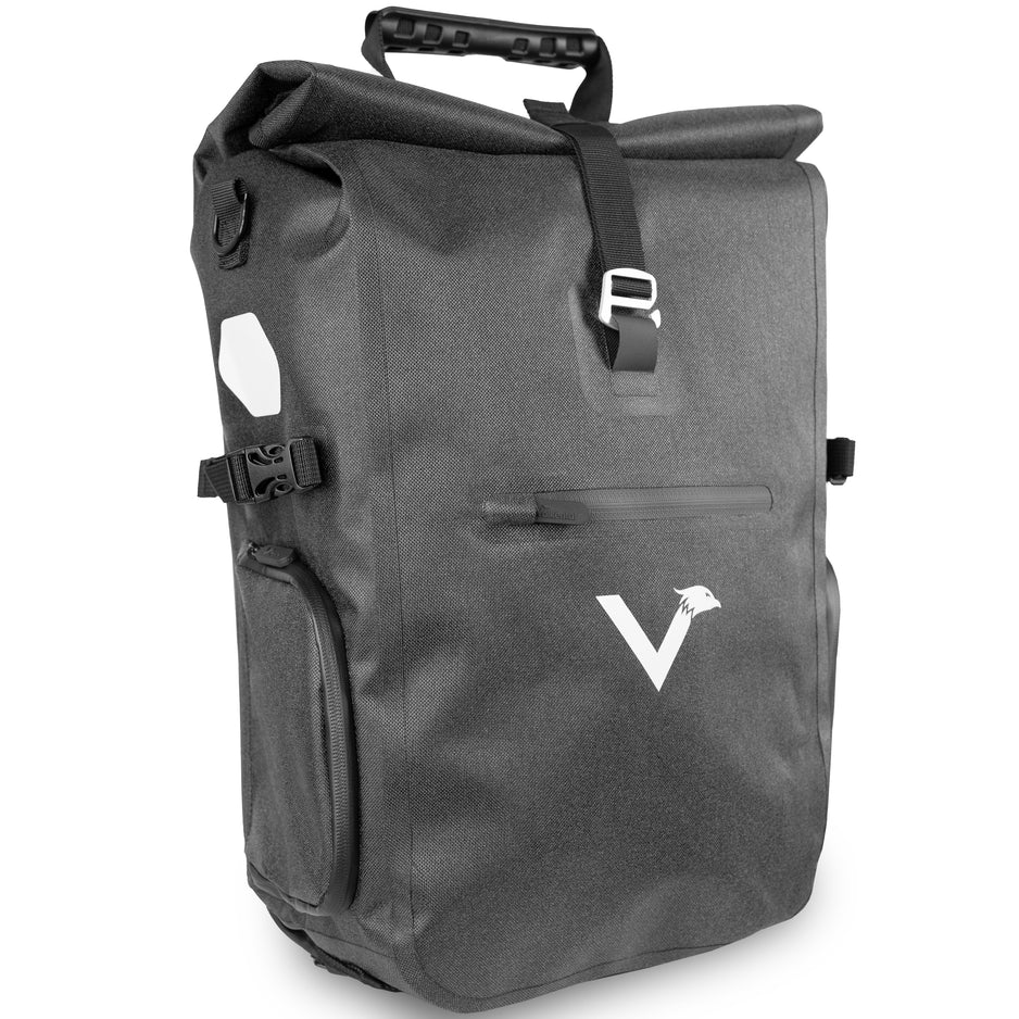 fahrradtasche zum einklicken ValkPro 3in1 Fahrradtasche - hochfunktionales Multitalent – VALKENTAL.com