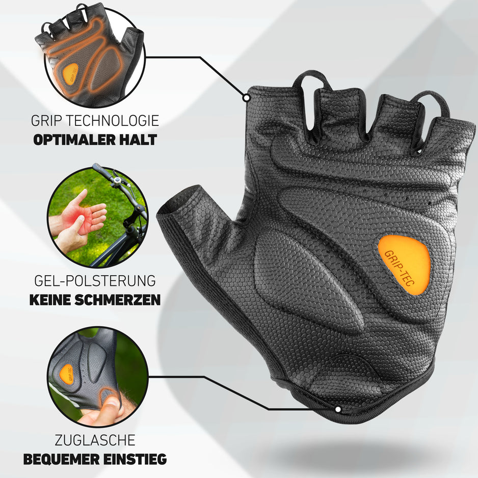 gepolsterte fahrradhandschuhe Fahrradhandschuhe gepolstert für mehr Komfort | Valkental – VALKENTAL.com