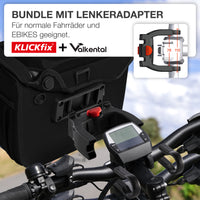 Schwarz / Mit KLICKfix Halterung