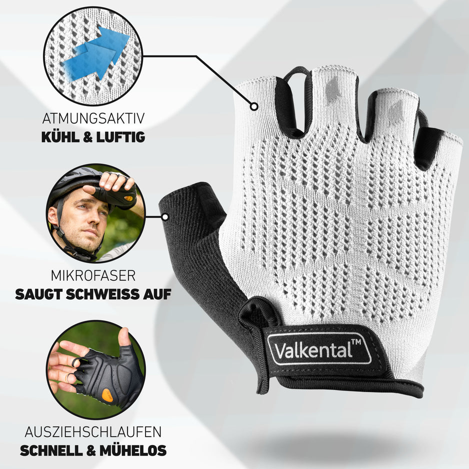 fahrradhandschuhe mit regenschutz Fahrradhandschuhe gepolstert für mehr Komfort | Valkental – VALKENTAL.com