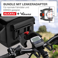 Schwarz / Mit KLICKfix Halterung