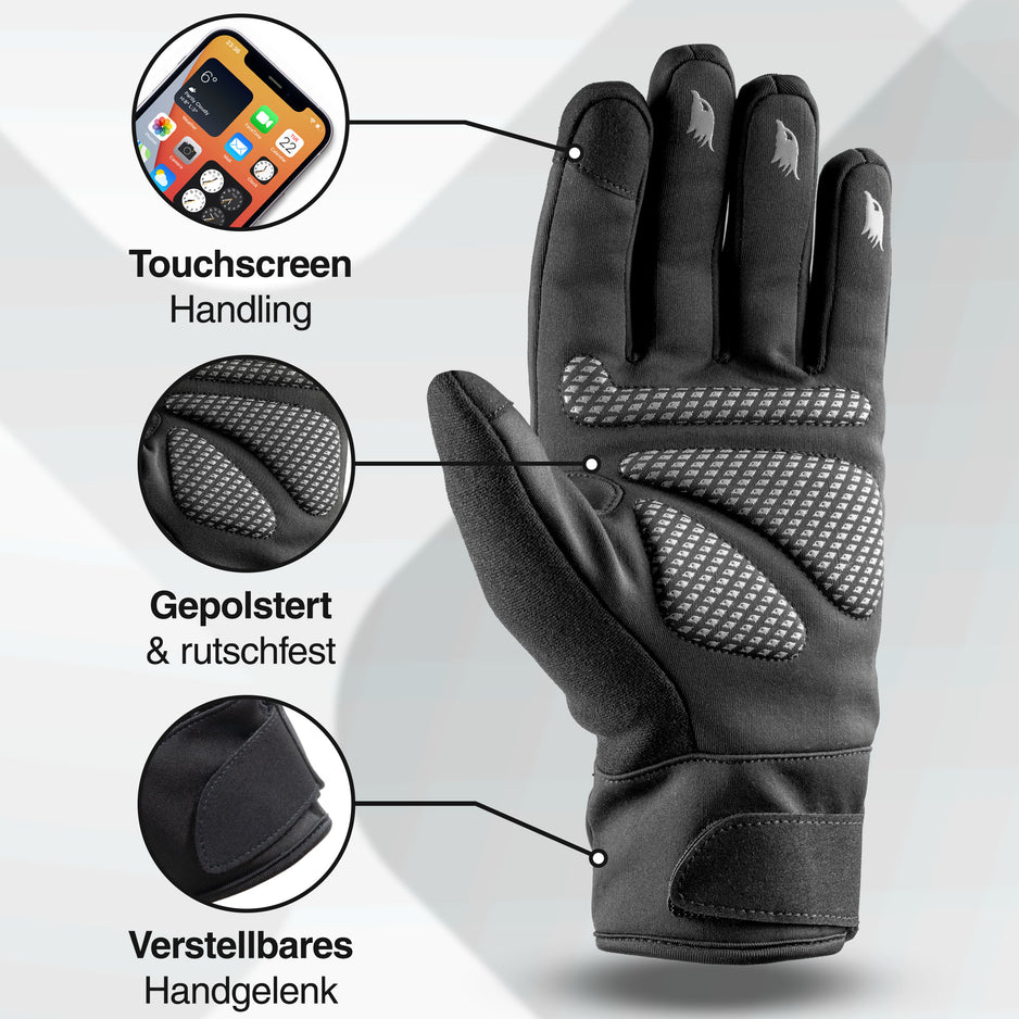 valkental handschuhe Fahrradhandschuhe wind- und wasserdicht mit Grip | Valkental – VALKENTAL.com