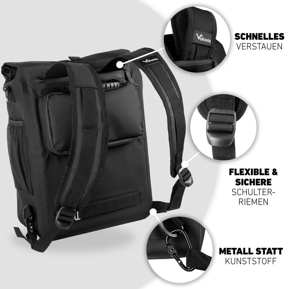 valkone 3in1 fahrradtasche Rucksack mit Rollverschluss: ValkOne Light 3in1 | Valkental – VALKENTAL.com
