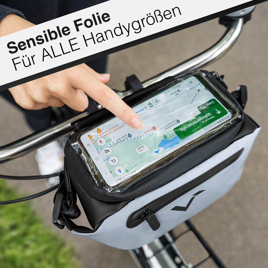 fahrradtasche lenker rennrad Lenkertasche Fahrrad: 3in1 City Bag kaufen | Valkental – VALKENTAL.com