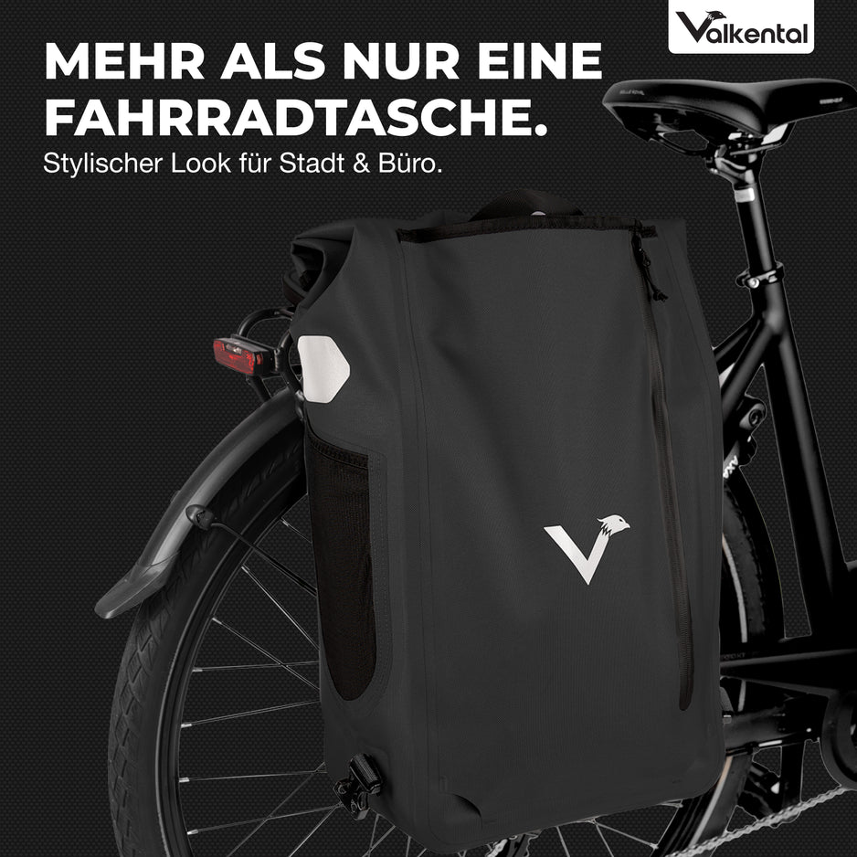 fahrradtasche 2bag Fahrradtasche mit Rucksackfunktion – UrbanX | Valkental – VALKENTAL.com