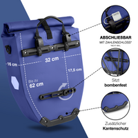 Blauw / 28L