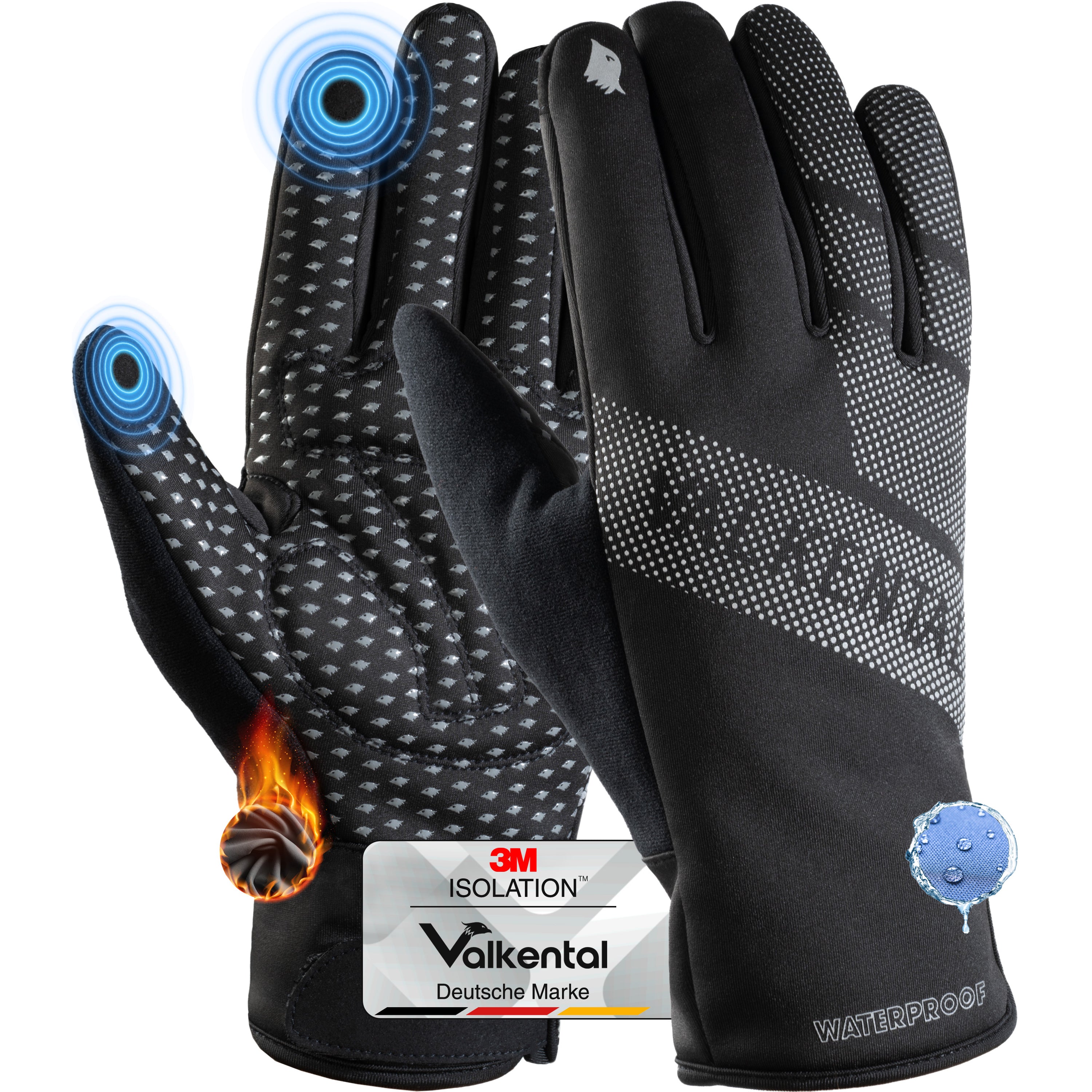 GloRider Ultra - Wasserdichter Handschuh mit 3M Isolation – VALKENTAL.com |  Fahrradtasche & Rucksack kombiniert!