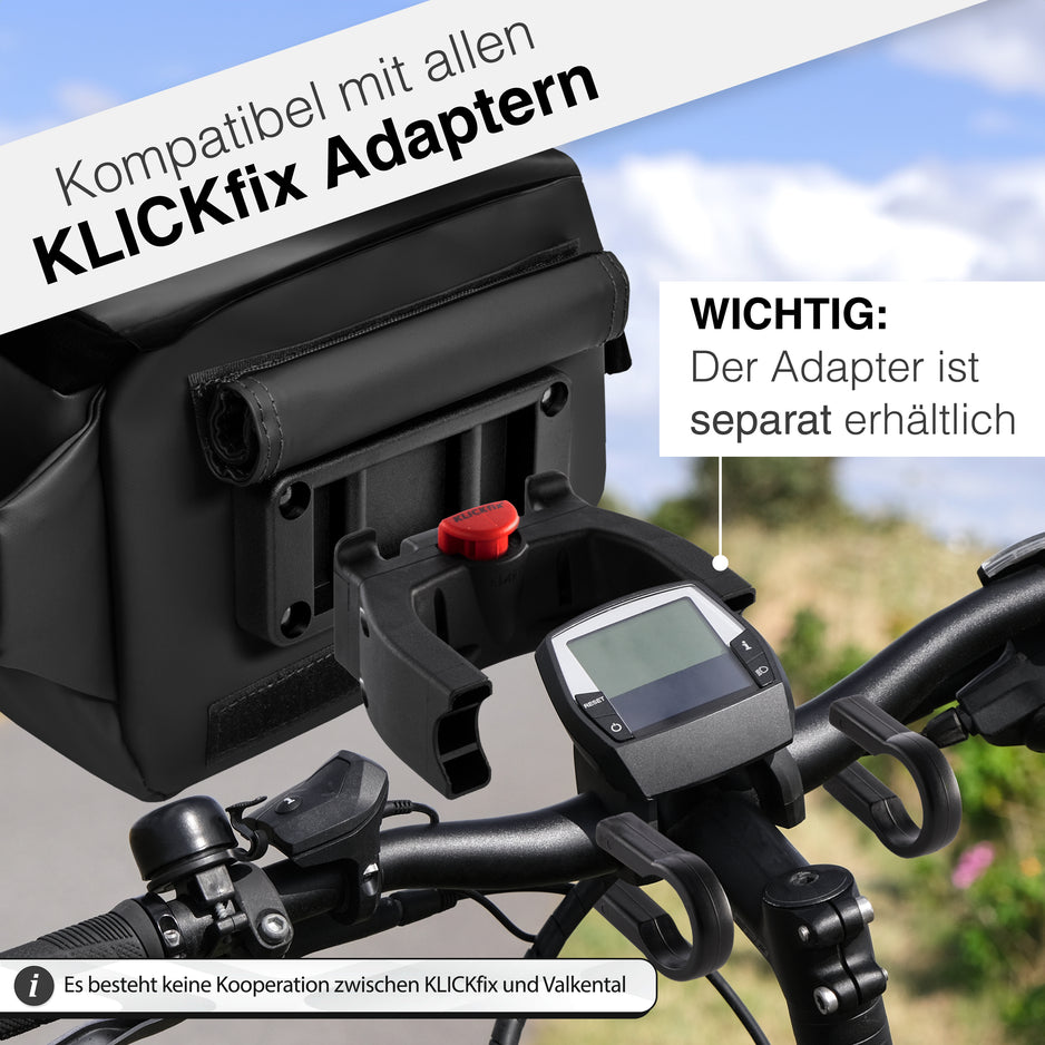 fahrradtasche für e bike lenker Lenkertasche Fahrrad: 3in1 City Bag kaufen | Valkental – VALKENTAL.com