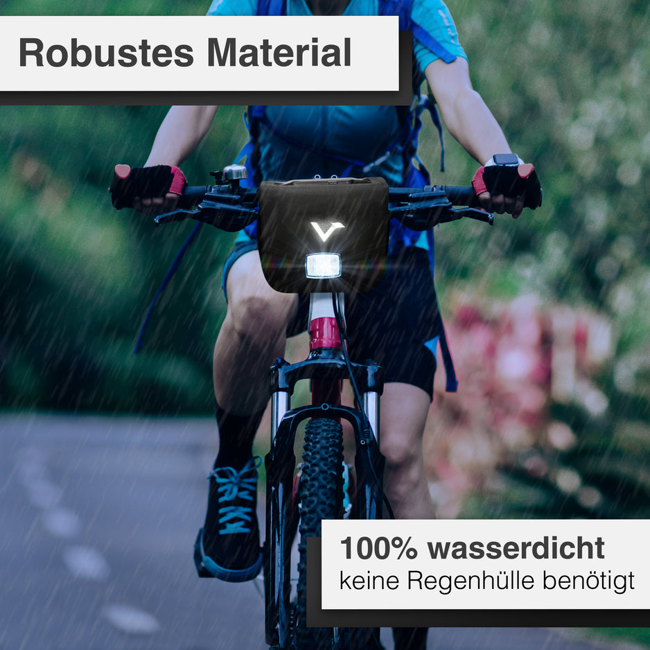 beste lenkertasche fahrrad Front Pack: Robuste wasserdichte Lenkertasche | Valkental – VALKENTAL.com