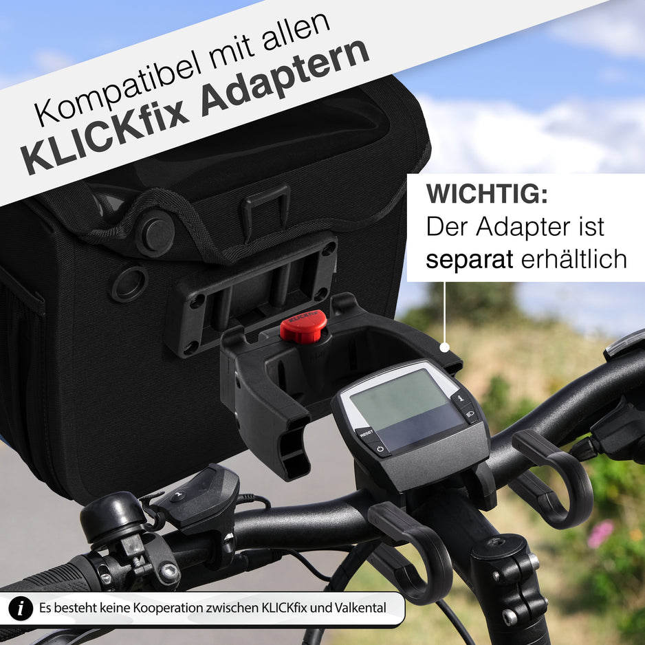 e-bike lenkertaschen Front Pack: Robuste wasserdichte Lenkertasche | Valkental – VALKENTAL.com