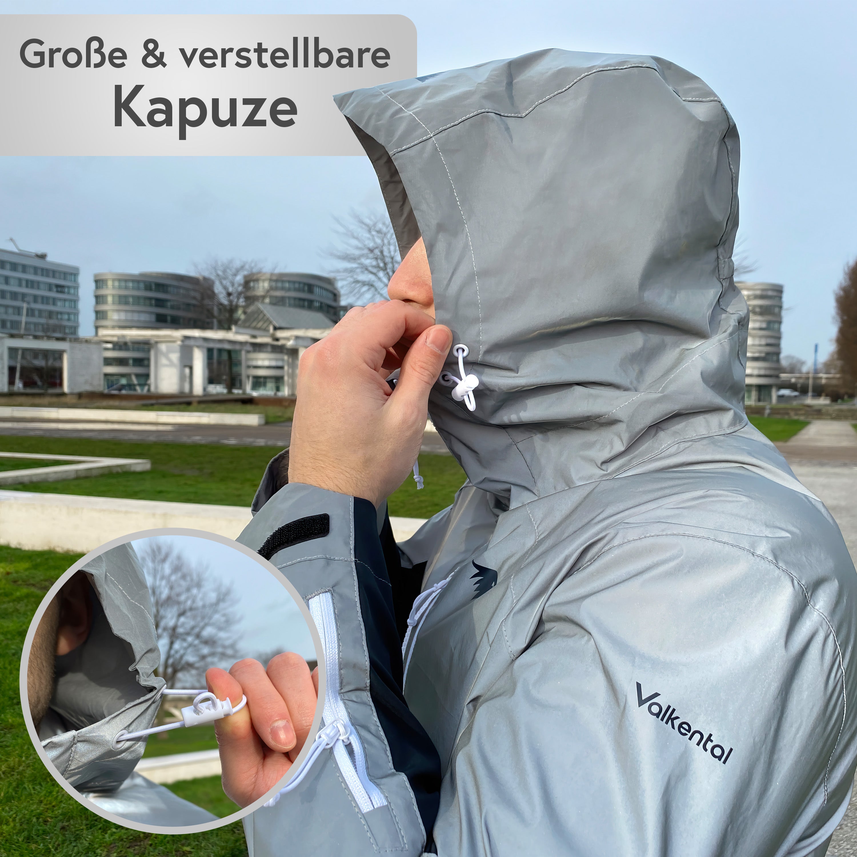 Vertex Jacket - Reflektierende Funktionsjacke für Outdoor