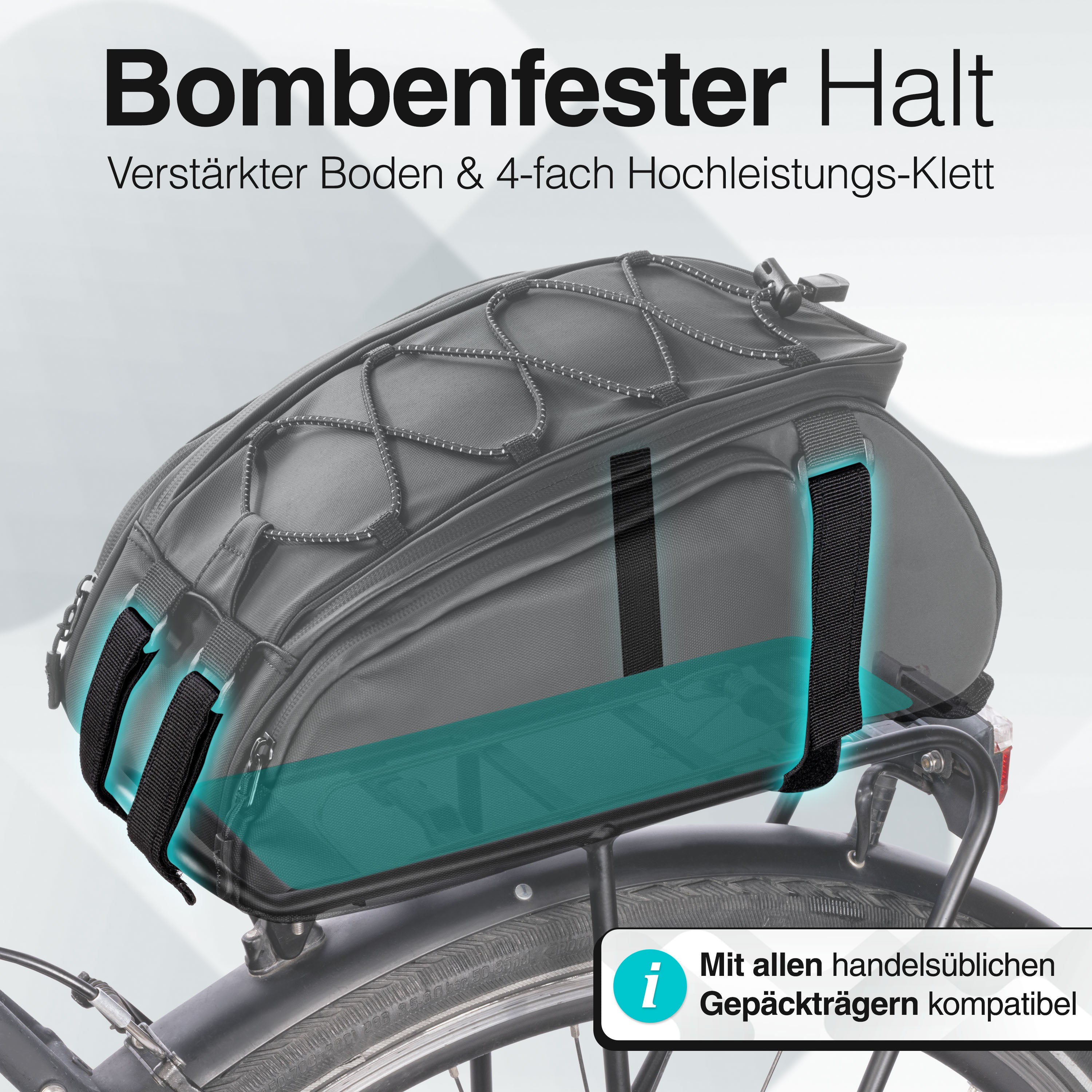Gepäckträgertasche Rucksack – entdecke die Trunk Bag von Valkental ...