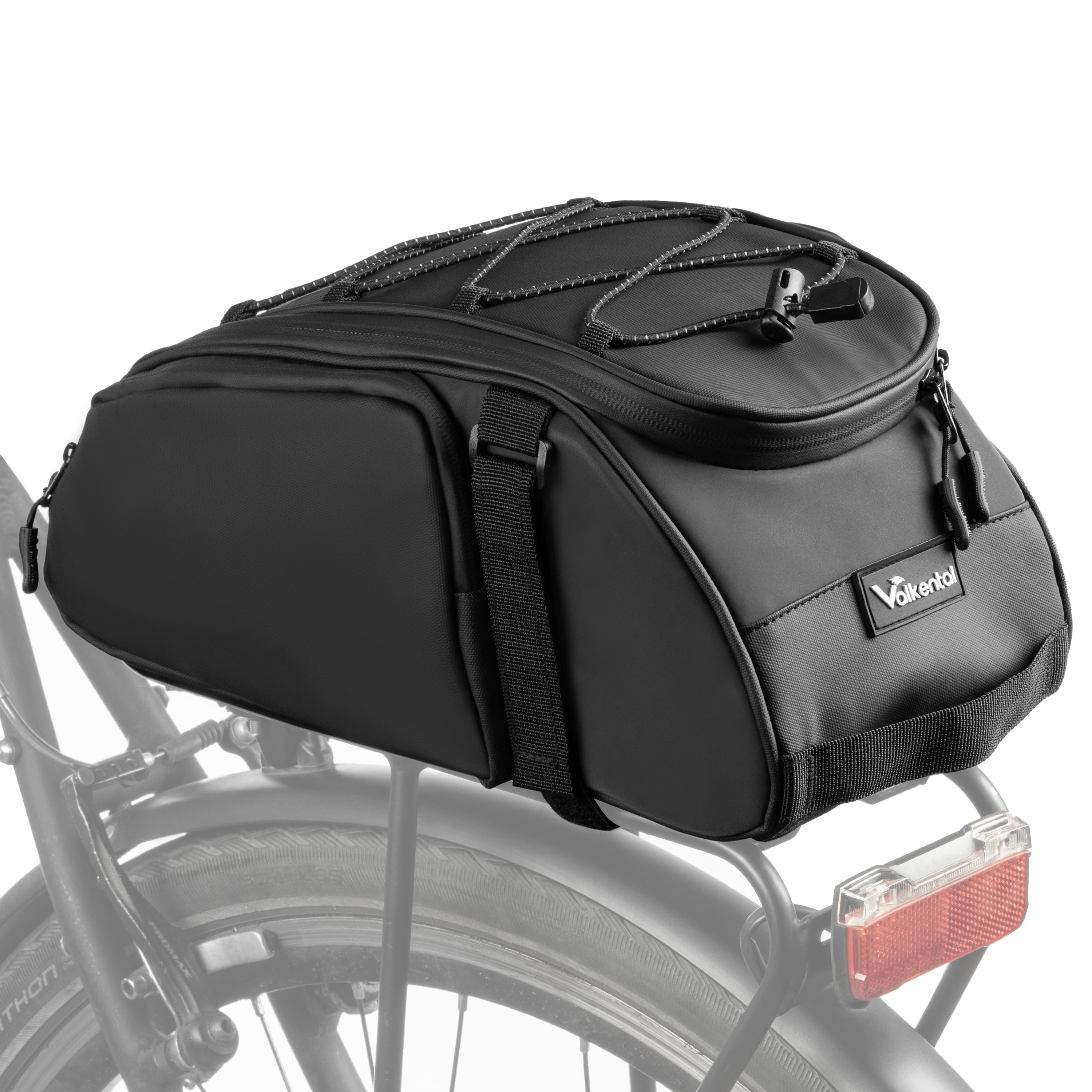 Moderne Fahrradtasche für den Gepäckträger von Valkental – VALKENTAL ...