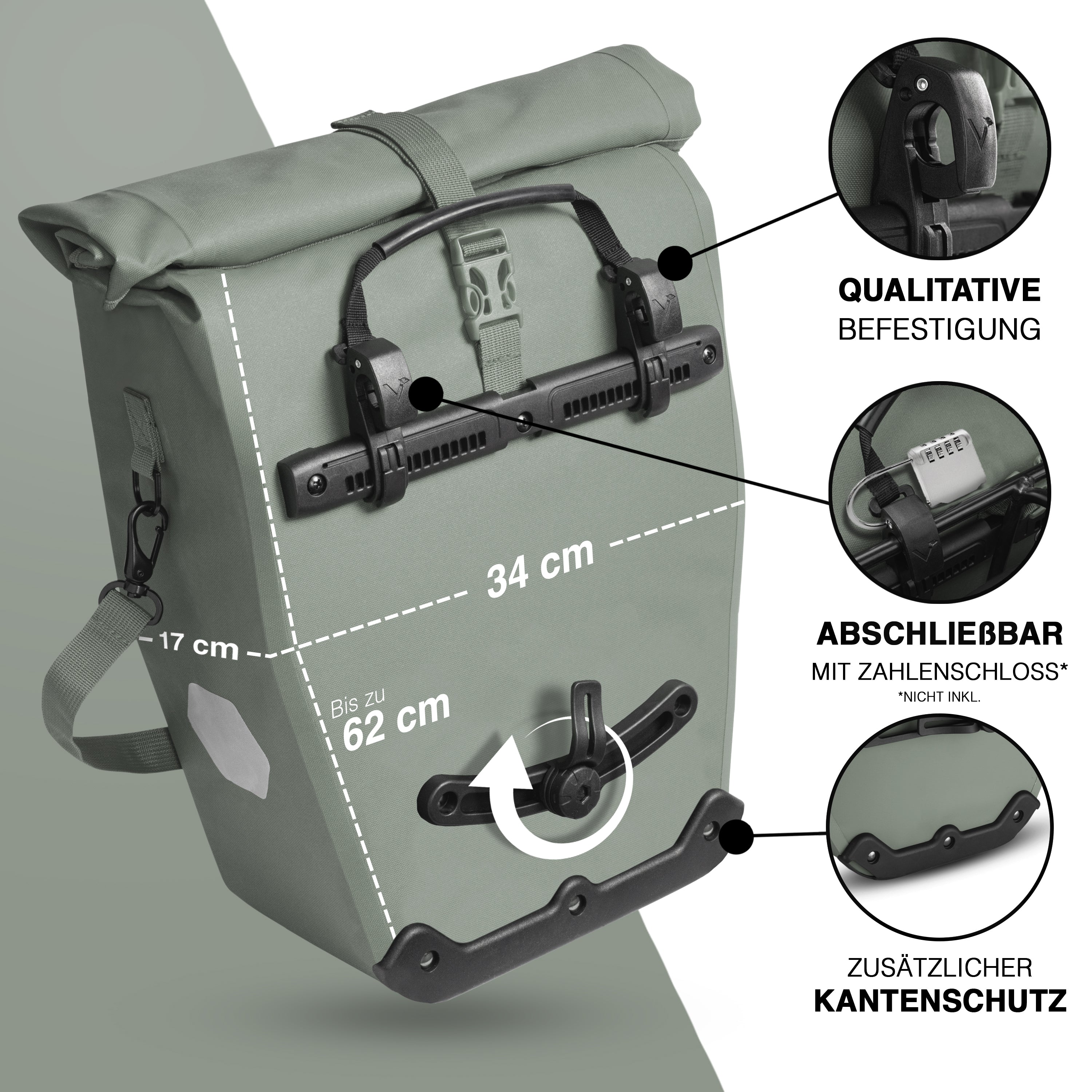 ValkPro 3in1 Fahrradtasche - hochfunktionales Multitalent – VALKENTAL ...