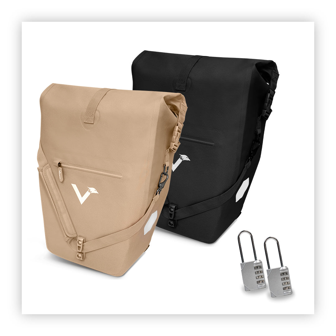 Moderne Fahrradtasche für den Gepäckträger von Valkental – VALKENTAL ...