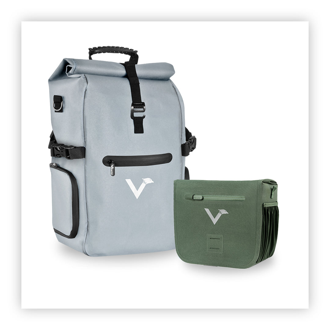 Moderne Fahrradtasche für den Gepäckträger von Valkental – VALKENTAL ...