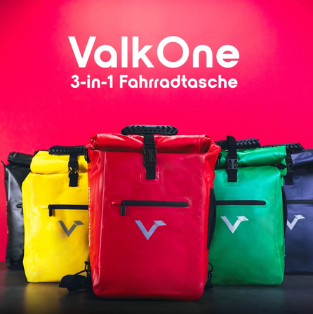fahrradrucksack zum einhängen Gepäckträgertasche, Rucksack und Umhängetasche KOMBINIERT – VALKENTAL.com
