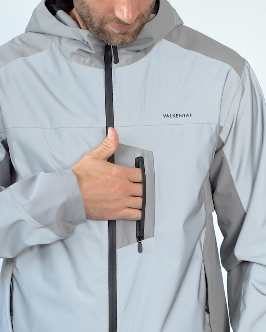 Rain Jacket Pro Mann Highlight 4 Poster