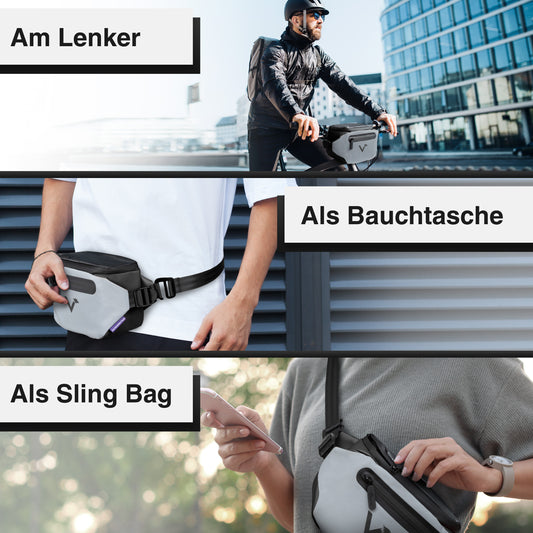 Produkte –   Fahrradtasche & Rucksack kombiniert!